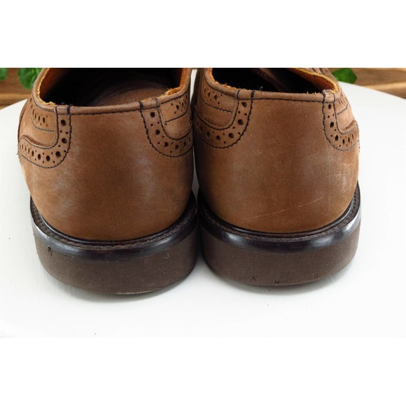 Bostonian Elements Shoes Sz 9 M Brown Wingtip Oxford Leather Men - Picture 5 of 9
